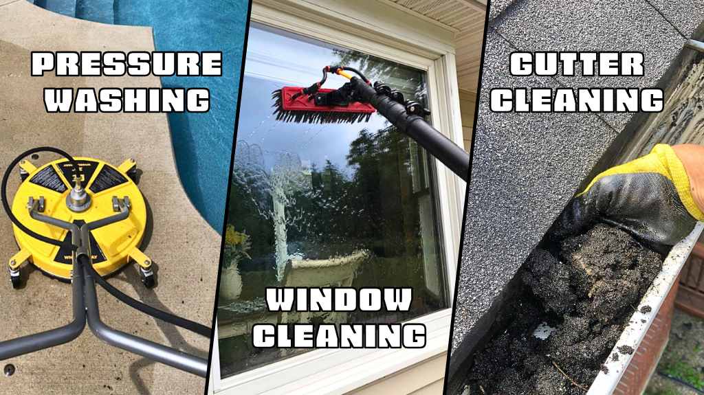 The Advantages of Hiring Licensed Professionals for Spring Cleaning: Gutter Cleaning, Pressure Washing (House, Driveway, Deck & Patio, Siding, Roof Cleaning), and Window Washing as Winter Fades Away